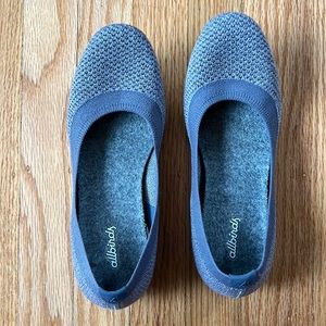 Grey Allbirds Tree Breezer Flats Size 7